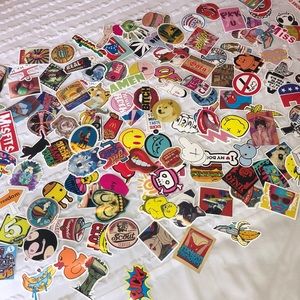 166 skateboard stickers